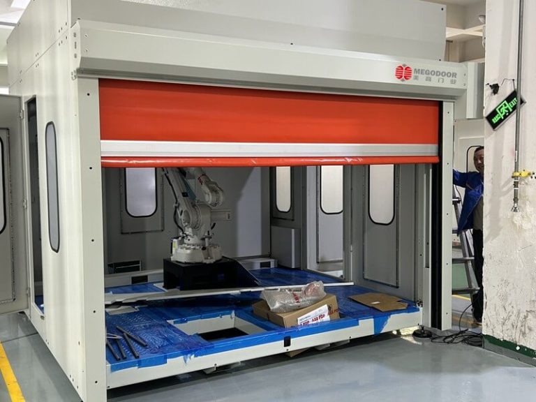 水刀房防护快速门缩略图 水刀房防护快速门