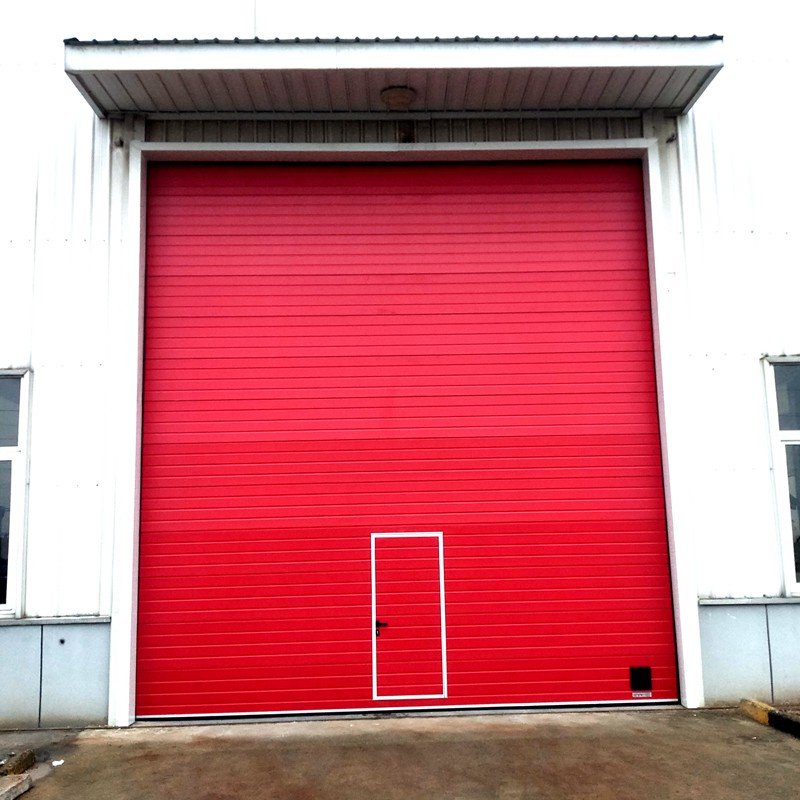 上海工业厂房电动滑升门：高效、安全、智能的现代厂房理想之选插图1