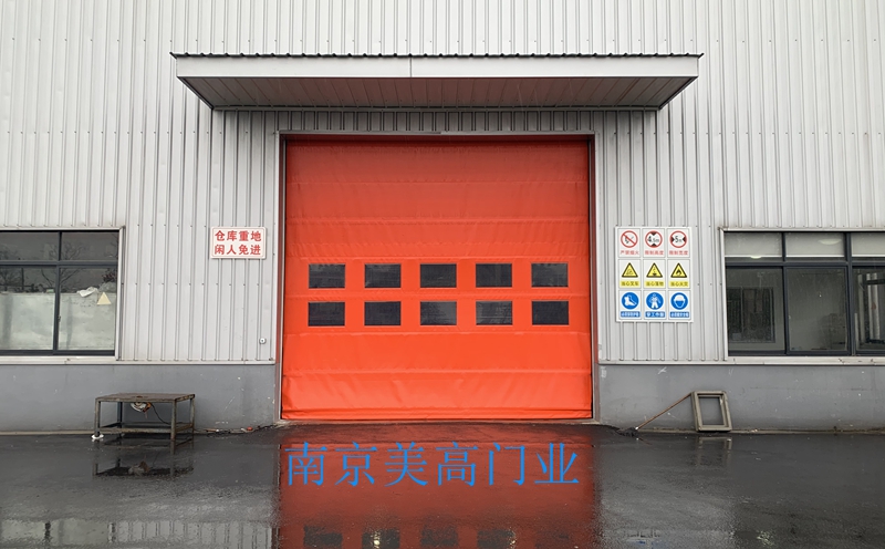 上海工业厂房抗风型堆积门产品介绍插图1