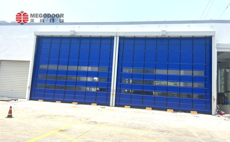 上海智能堆积折叠门：工业空间的高效防护屏障缩略图