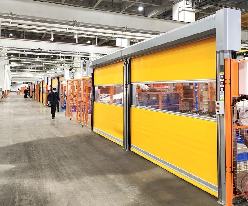 上海GMP车间联动快速卷帘门 —— 高效隔离与安全保障插图1