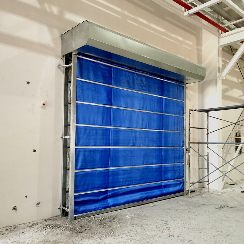 上海工业厂房抗风型堆积门产品介绍插图