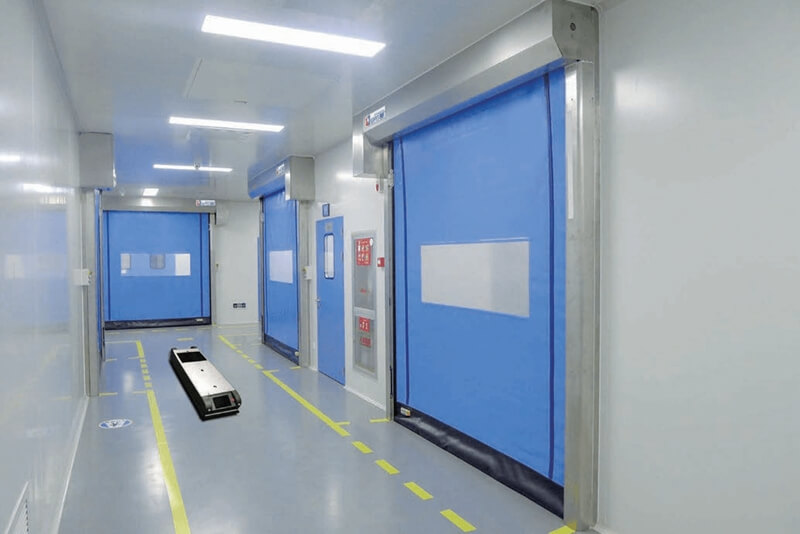 上海AGV小车联动快速卷帘门缩略图