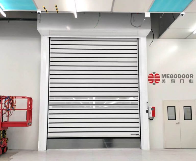 美高涡轮快速门在上海应用实测：防水防尘性能解析与安全升级方案缩略图