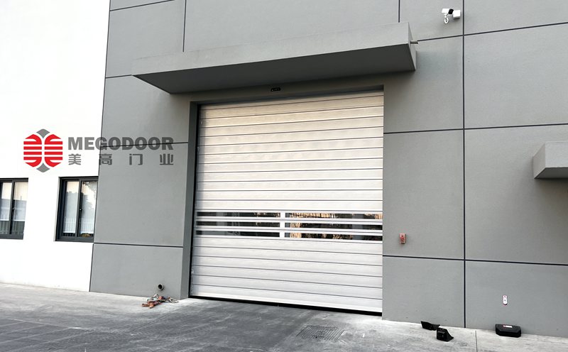 美高涡轮快速门在上海应用实测：防水防尘性能解析与安全升级方案插图