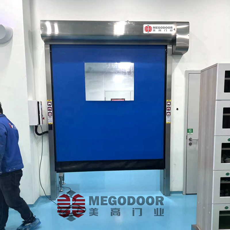 上海气闸室专用软质快速门——高效密封，洁净隔离的理想之选插图1