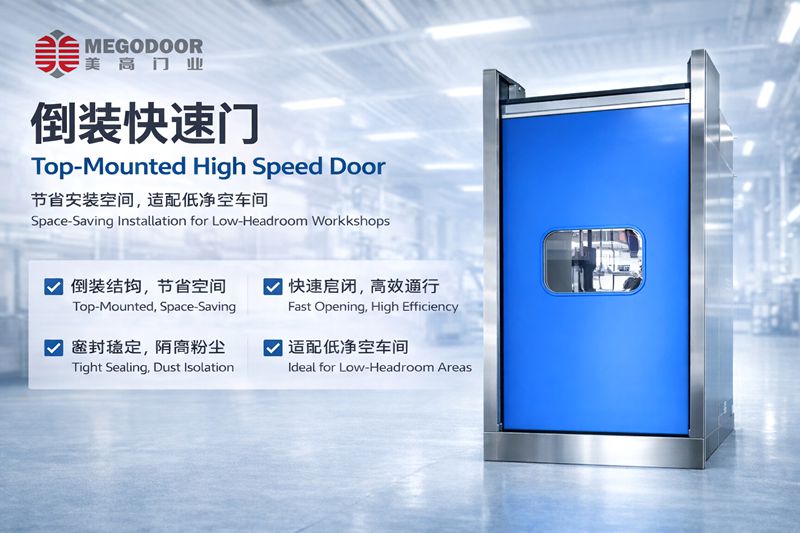 倒装快速卷帘门是什么？美高门业为滁州特殊设备场景提供定制化解决方案插图