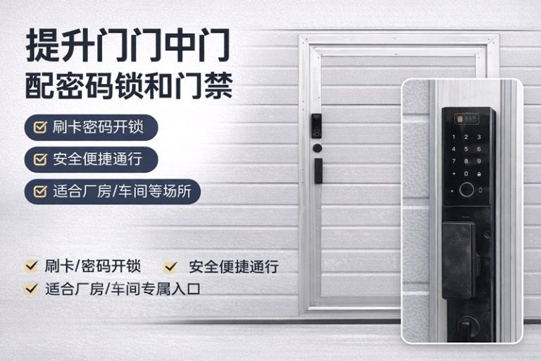 上海可以配门禁或者密码锁的提升门缩略图 上海可以配门禁或者密码锁的提升门缩略图