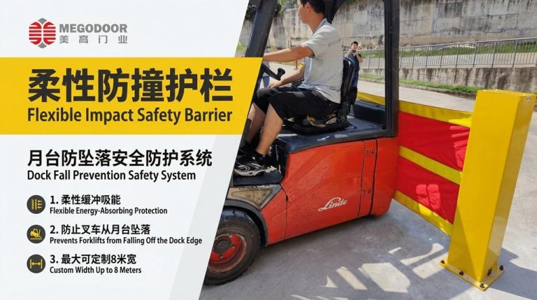 月台防坠落伸缩护栏：为上海地区装卸口与物流月台提供更可靠的安全防护缩略图