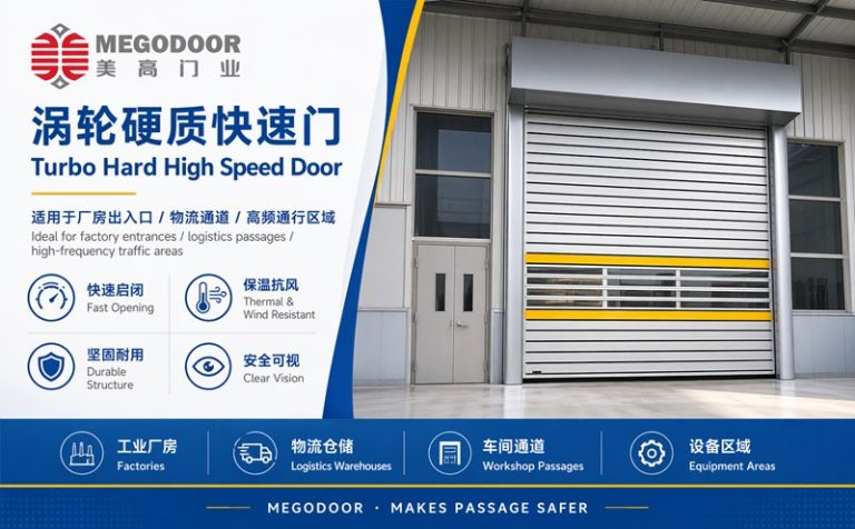 上海车间物流门怎么选?美高门业推荐涡轮硬质快速门缩略图 上海车间物流门怎么选?美高门业推荐涡轮硬质快速门缩略图