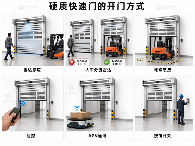 上海厂房外门如何选择涡轮硬质快速门？插图3