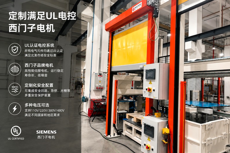 美标UL认证快速卷帘门插图